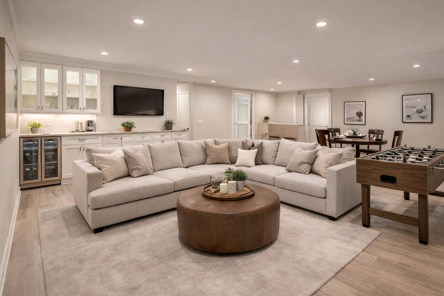 Lower-level bonus room